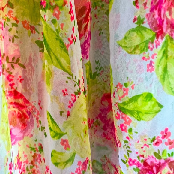 Victoria Secret toe front floral teddy sz m - Picture 4 of 6